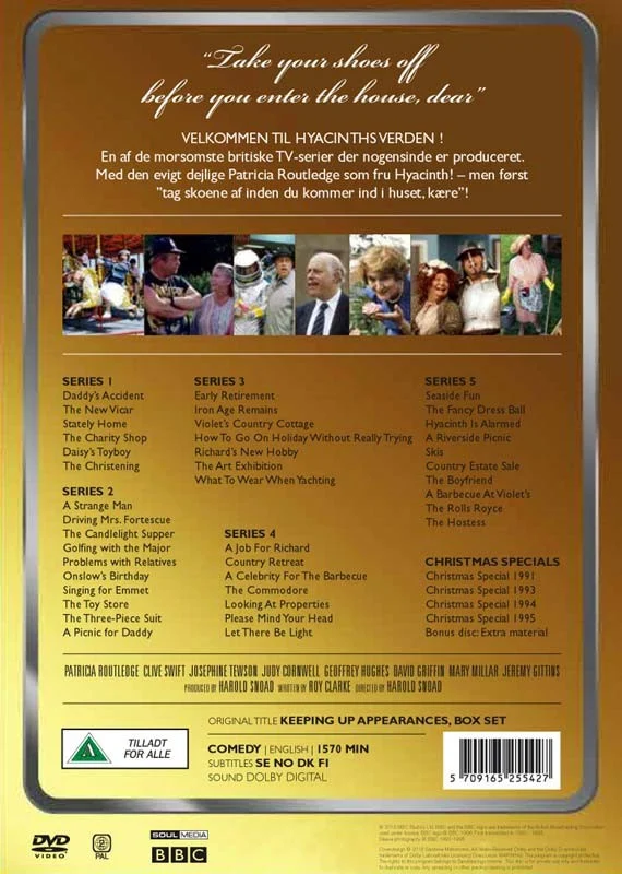 Keeping Up Appearances DVD the complete series - Fint skal det være DVD - den komplette serie
