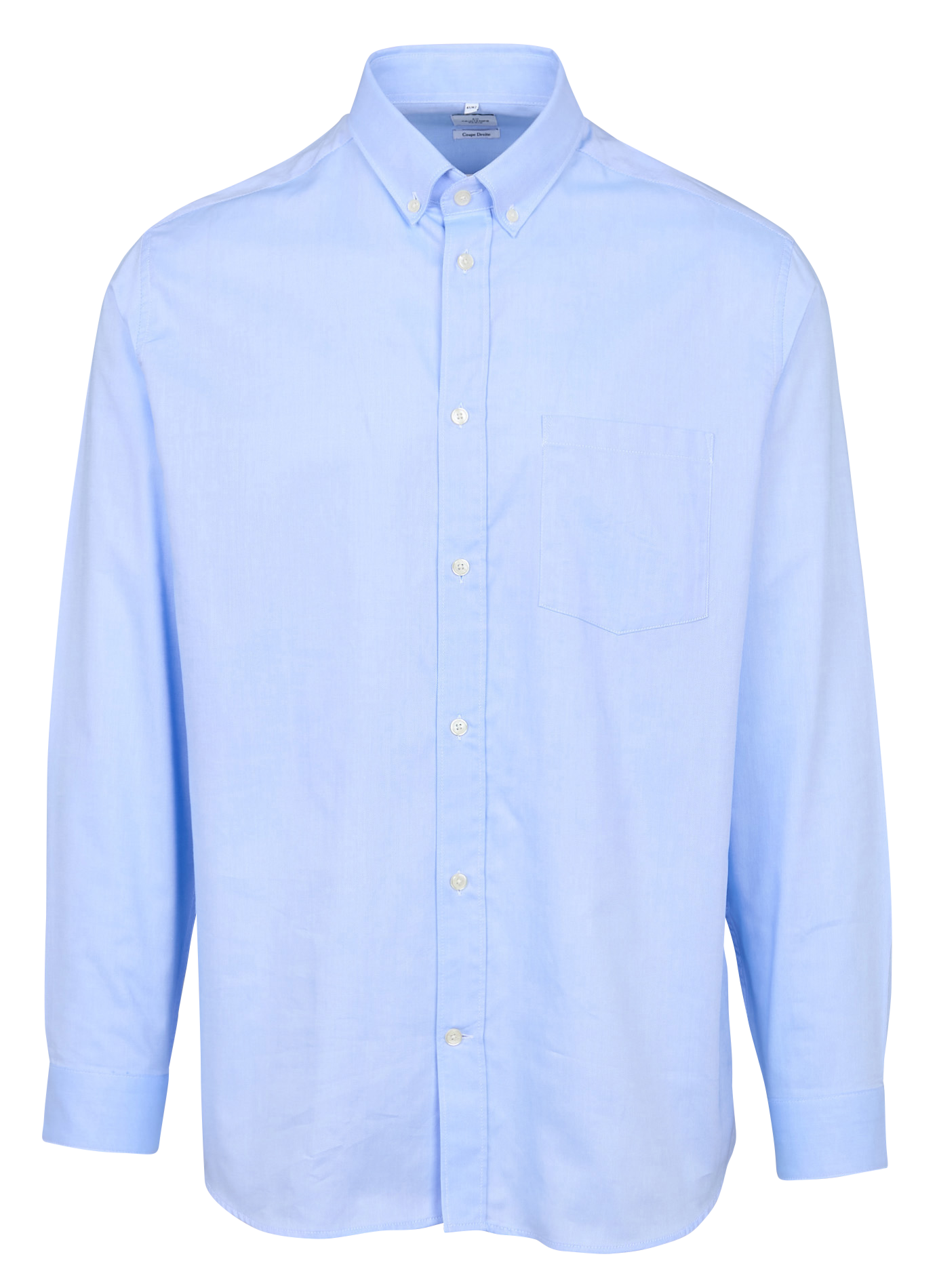 EUGAN - Chemise regular en coton | Bleu