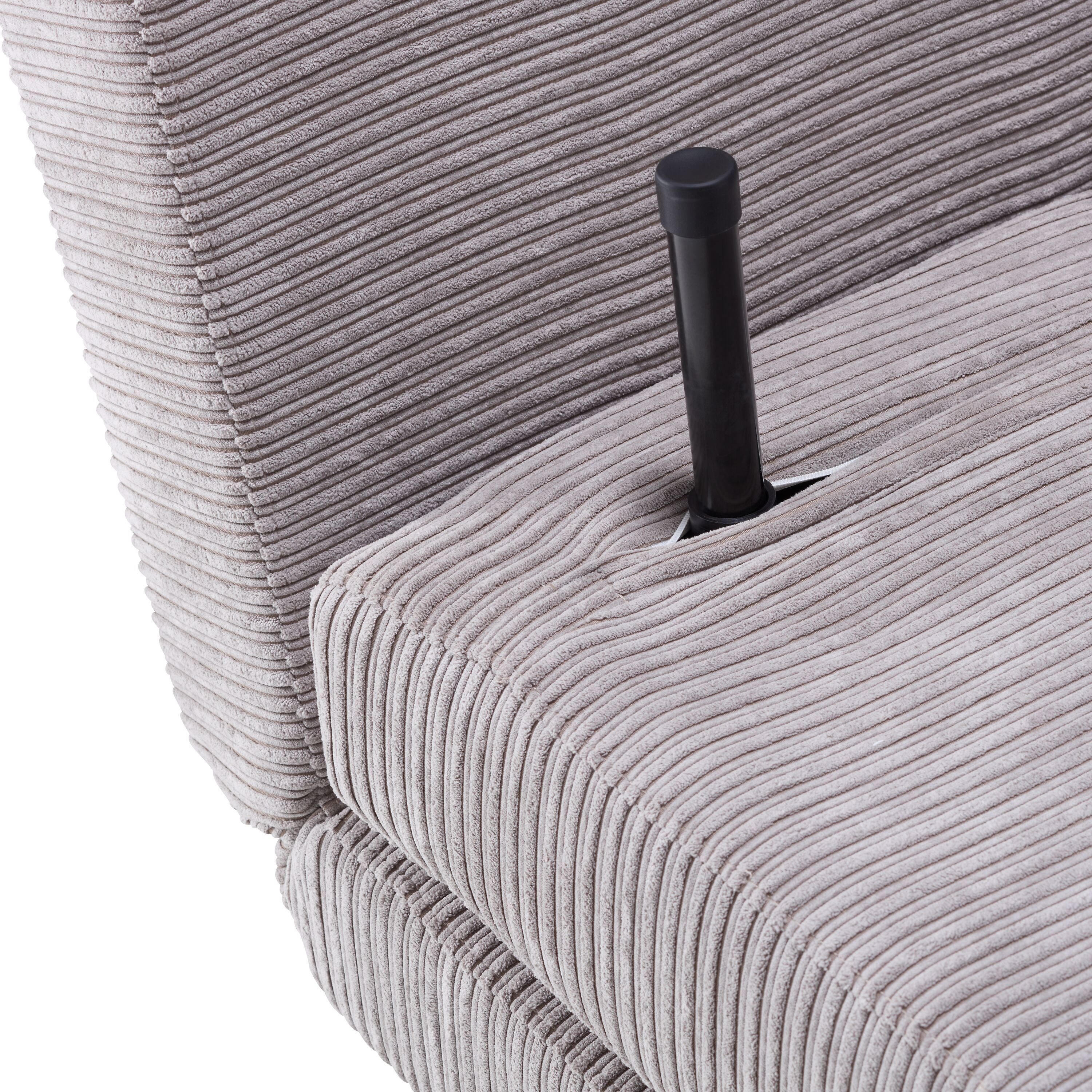 BERNADETTE Bettsofa - Hellgrau / B: 161.0 cm x T: 91.0 cm x H: 82.0 cm