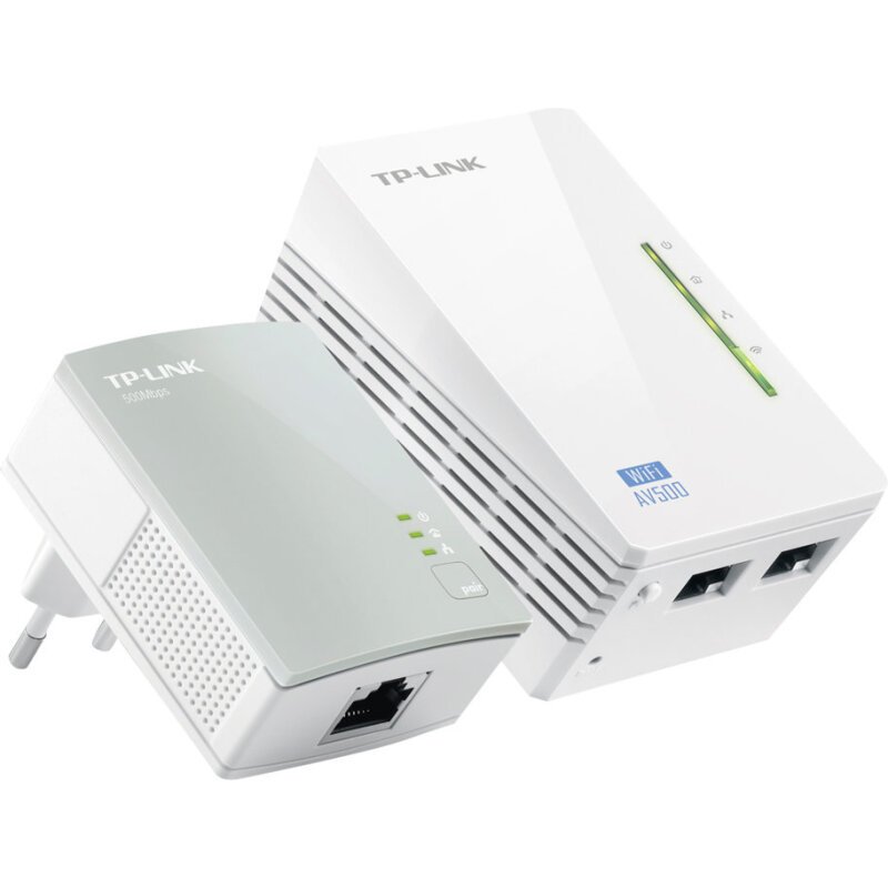 TP-Link TL-WPA4220 KIT 600 Mbit/s Ethernet/LAN Wifi Blanc 2 pièce(s)