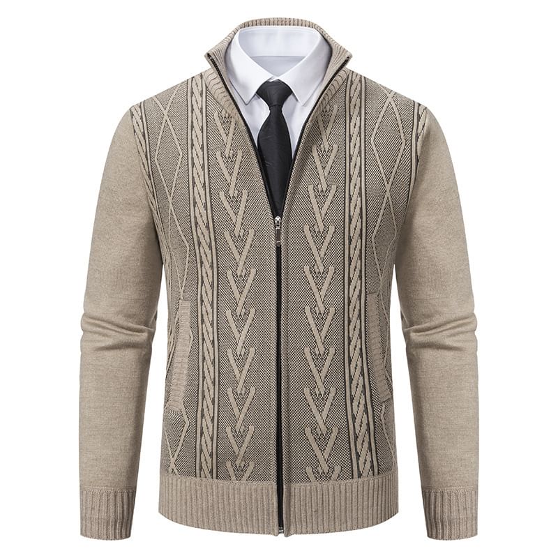 YIKES - Cardigan met opstaande kraag en rits