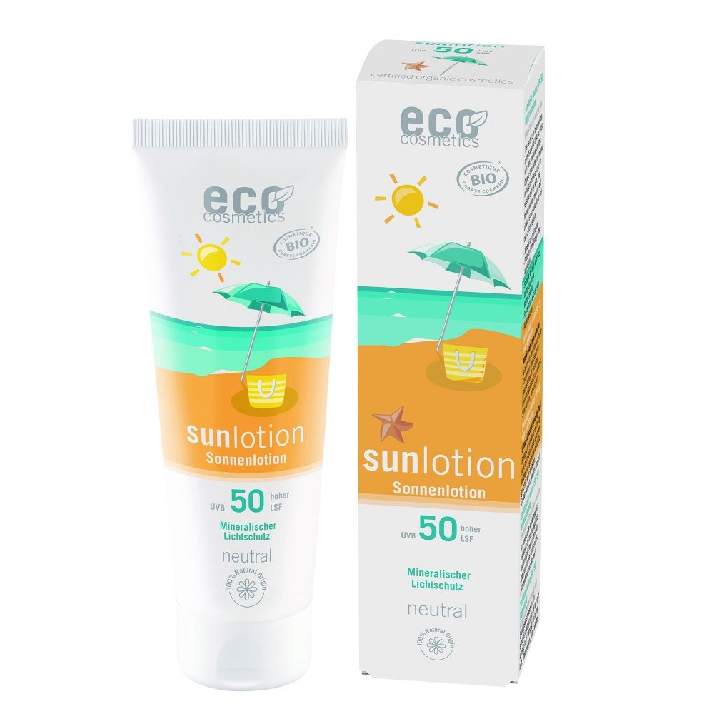 eco cosmetics Sonnenlotion Neutral LSF 50 125ml