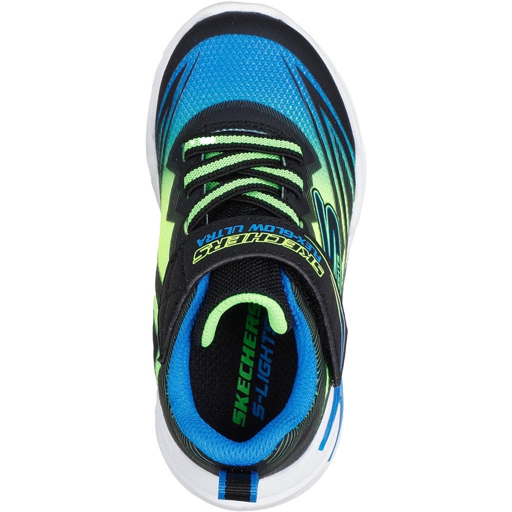 Køb Skechers Black S Lights Flex-Glow Ultra