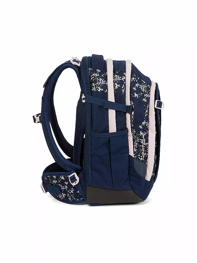 SATCH Schulrucksack Satch Match Bloomy Breeze dunkelblau