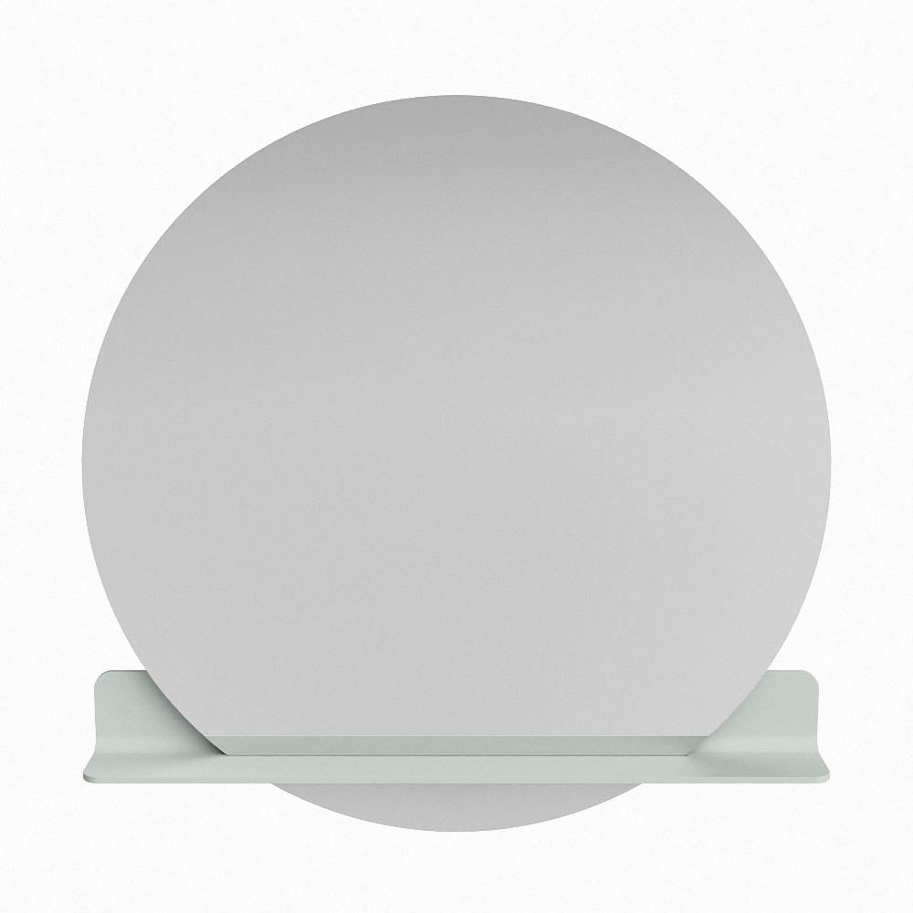 Mondiaz Spot spiegel rond Ø100cm met planchet greey