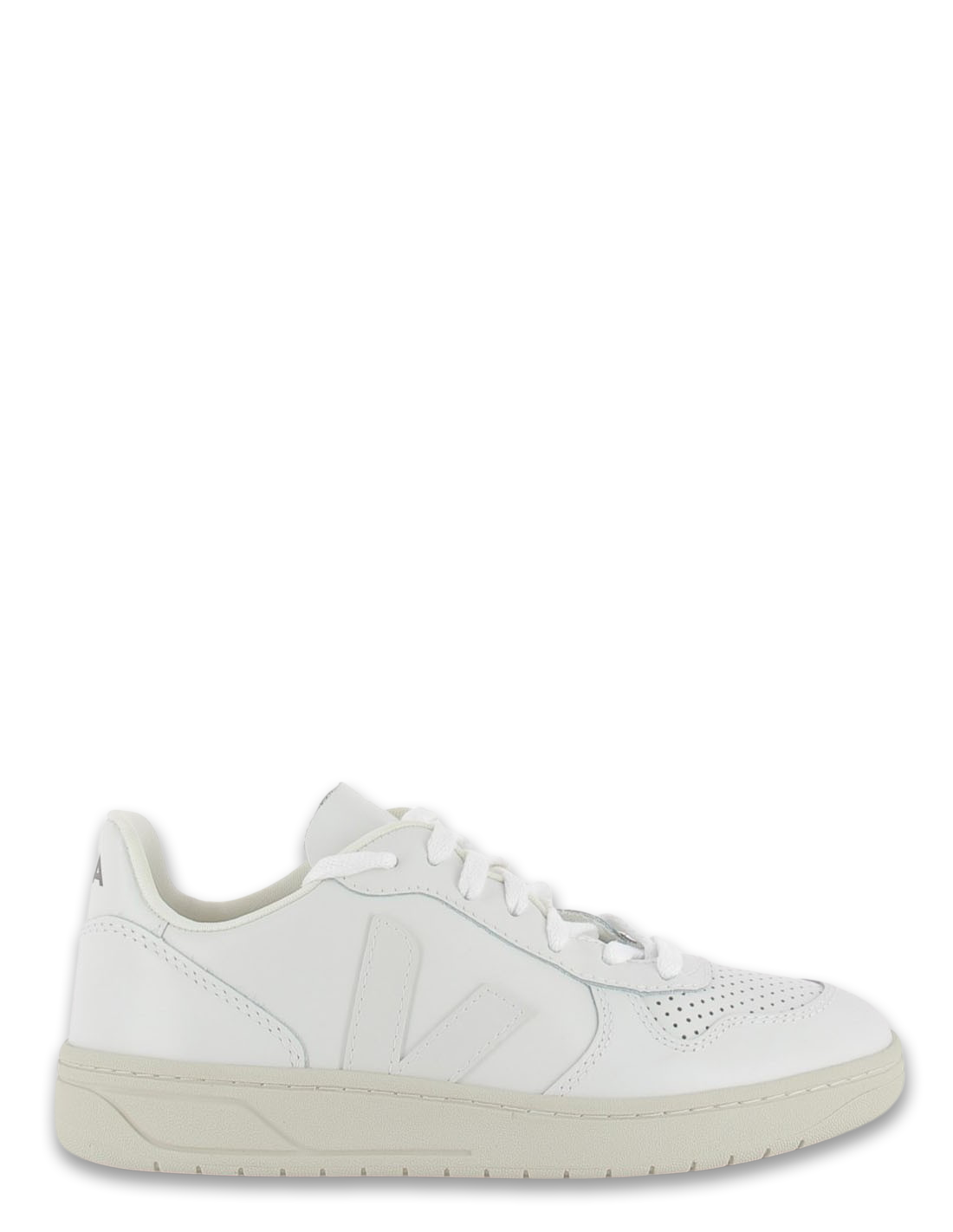 veja Baskets de ville mixte v-10 leather blanc