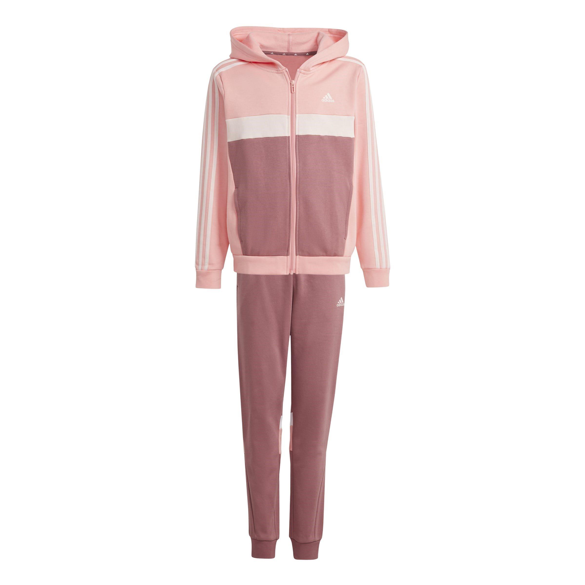 adidas 3S Tiberio Fleece Tracksuit Juniors