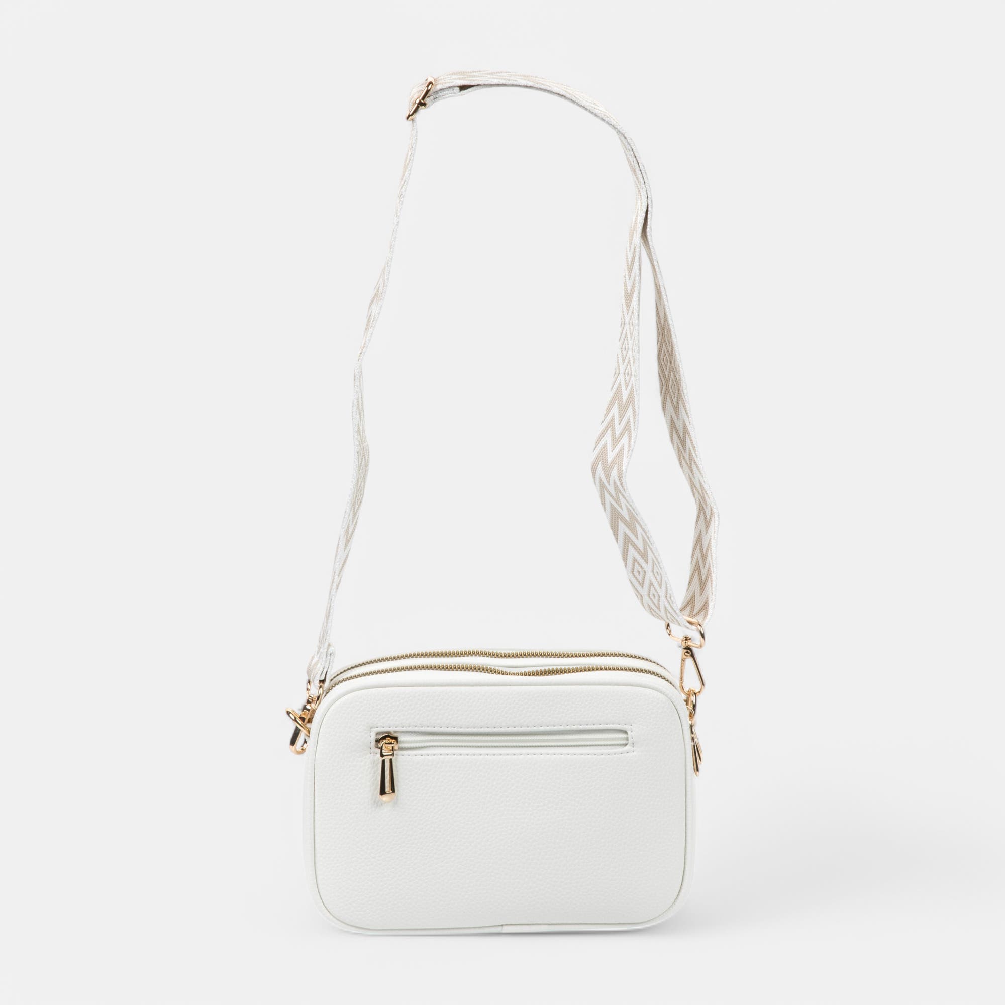 Sac bandoulière blanc
