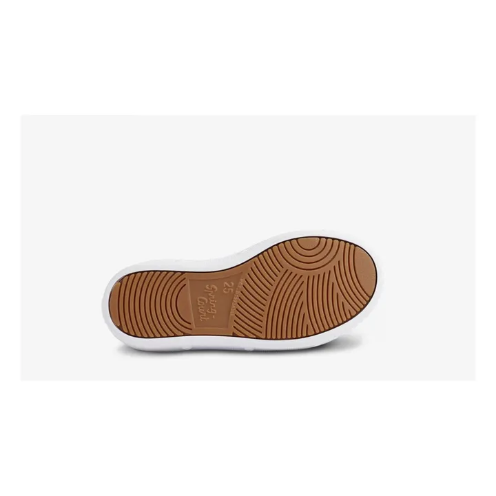 Spring Court Baskets Montantes Scratchs B2 Canvas | Bleu marine