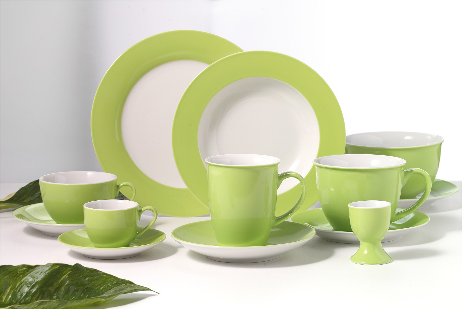 Ritzenhoff & Breker Kaffeebecher DOPPIO 6er Set grün
