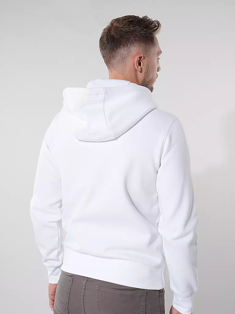 TOMMY HILFIGER Sweatjacke weiss