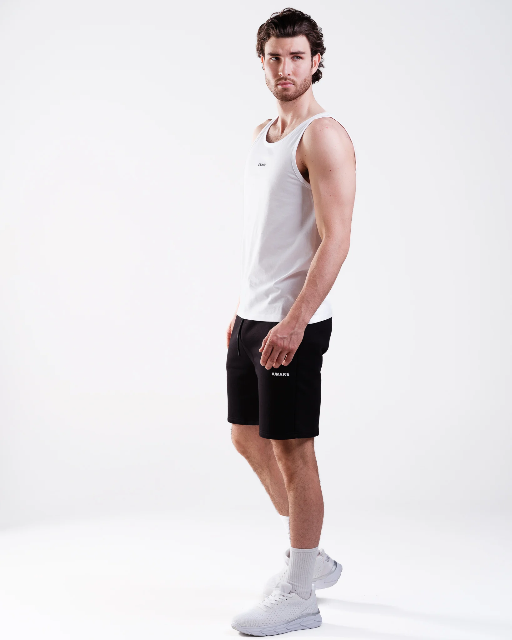AWARE Tank Top White