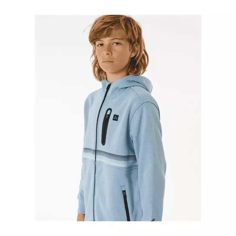 Sweat junior RIPCURL Anti Series Departed Zip -Boy Yucca