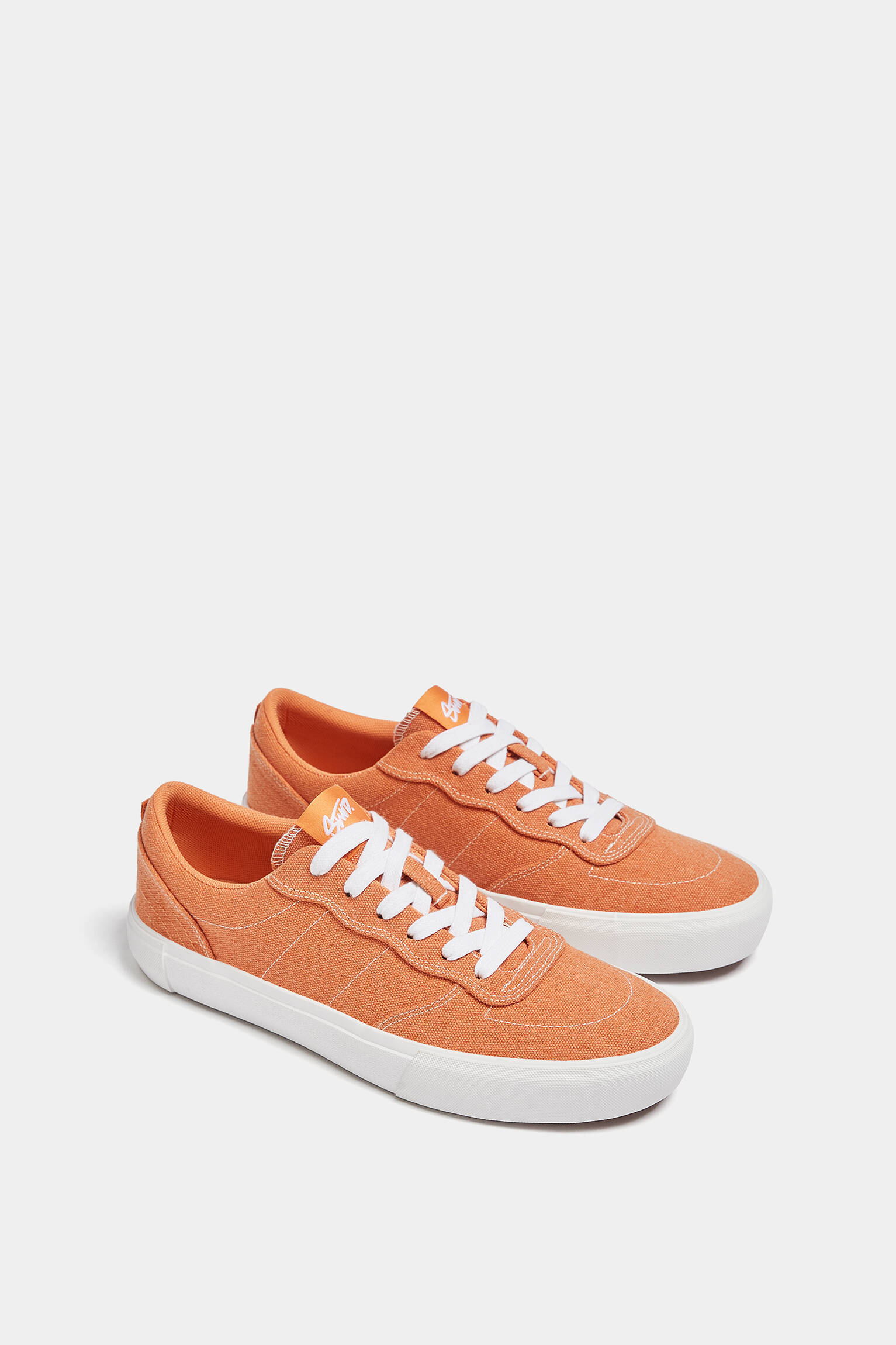 TÊNIS CASUAL DE LONA - LARANJA