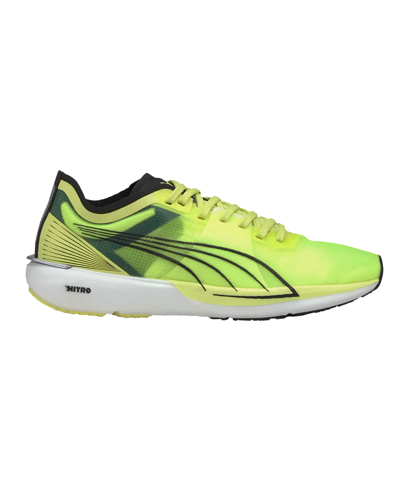 PUMA Liberate Nitro Running Damen Gelb Schwarz F03