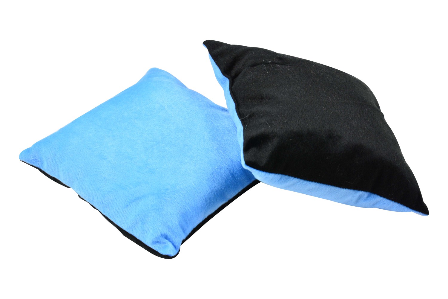 Hundebett SCHNUFFEL blau/schwarz