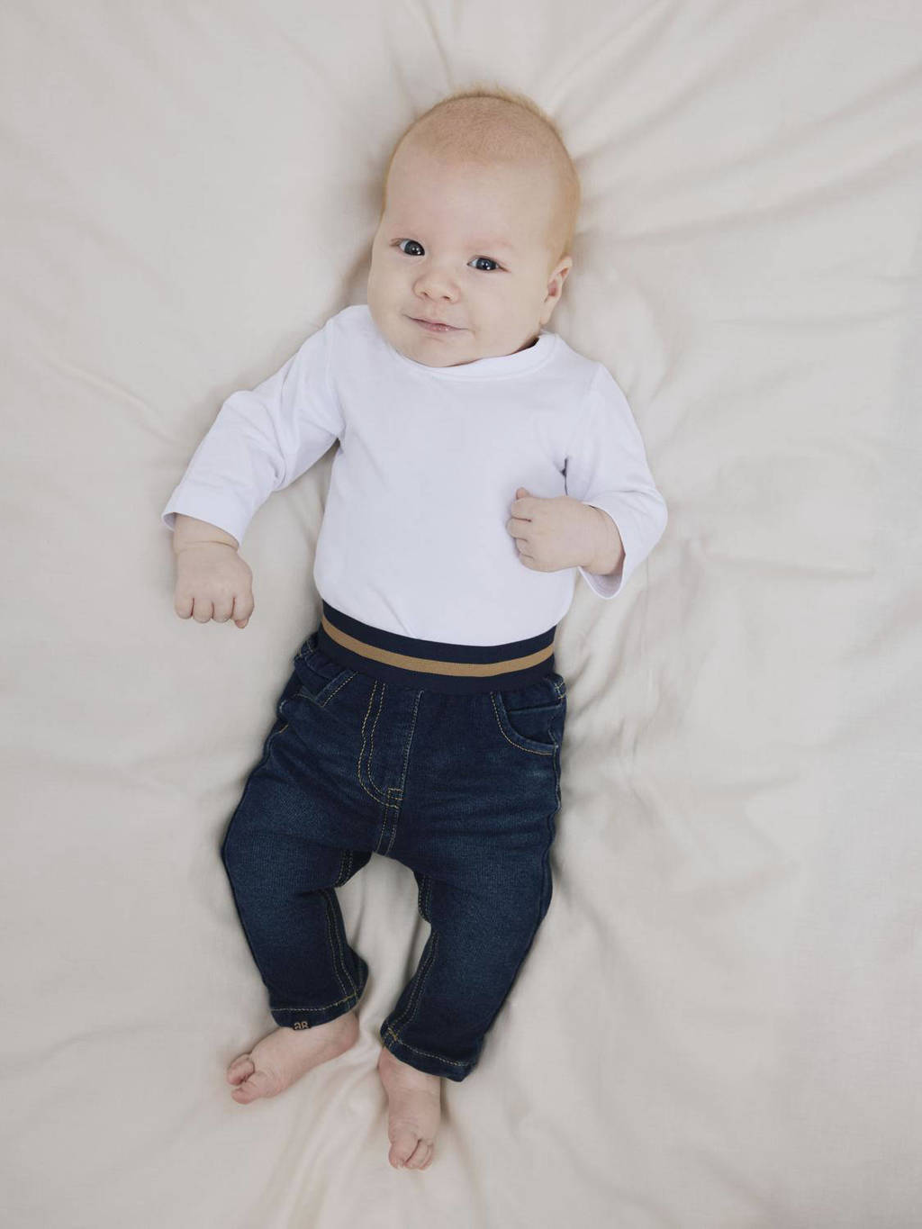 NAME IT baby slim fit jeans NBMSILAS medium dark blue denim