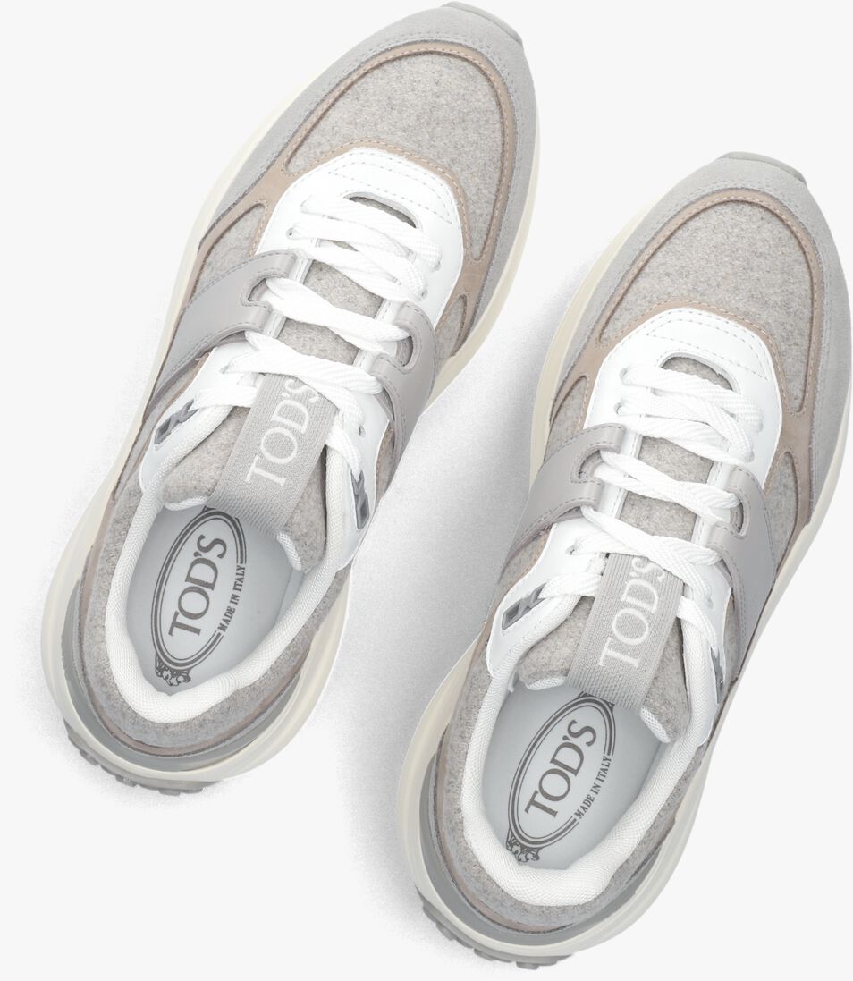 grijze tod's lage sneakers xxw81l0jp40umd