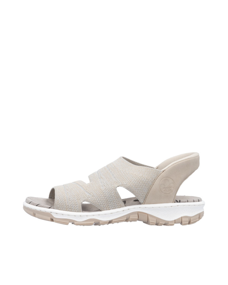 Rieker - Ready2Go damesandal - beige