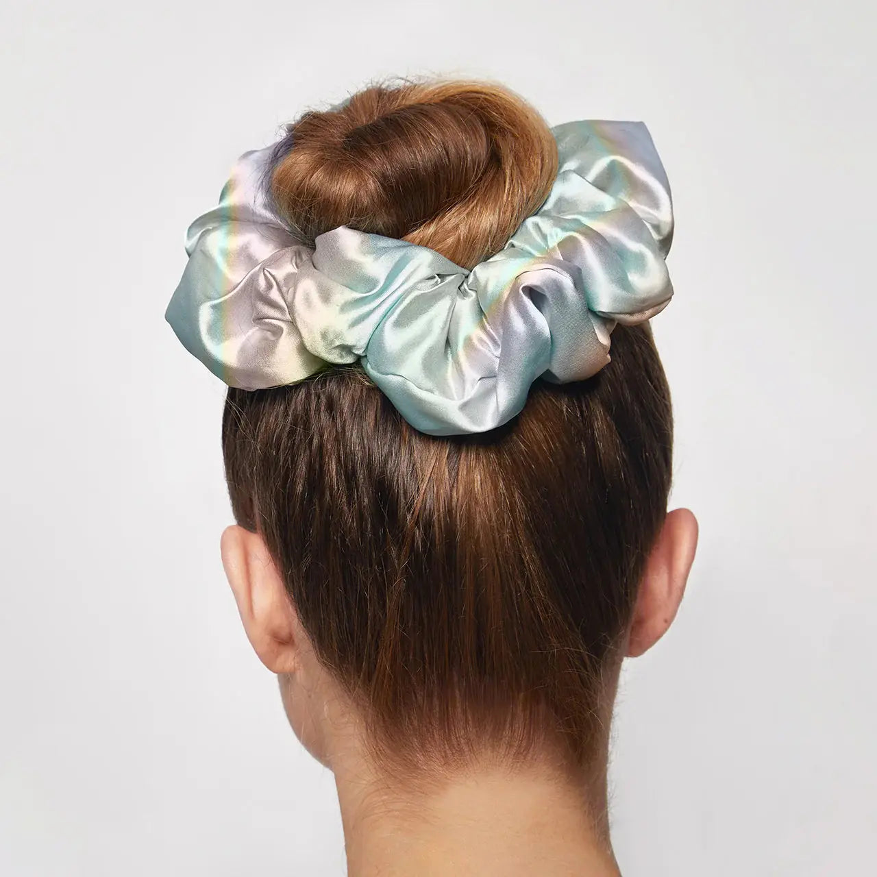 Well Rested Satin Pillowcase and Pillow Scrunchie 2 Piece Set Aura