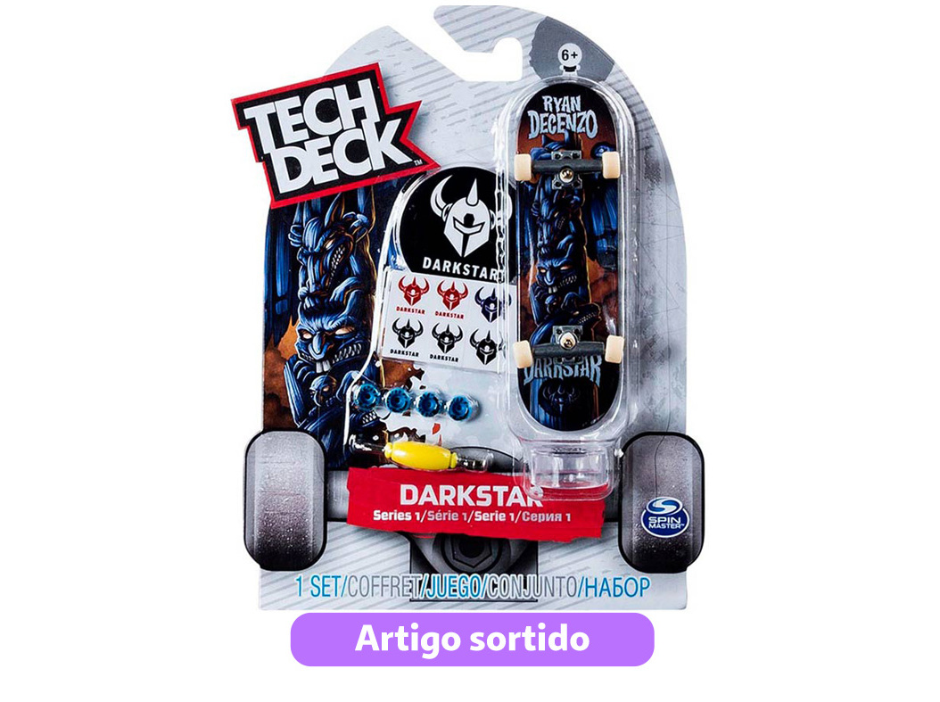SKATES TECH DECK MODELOS SORTIDOS