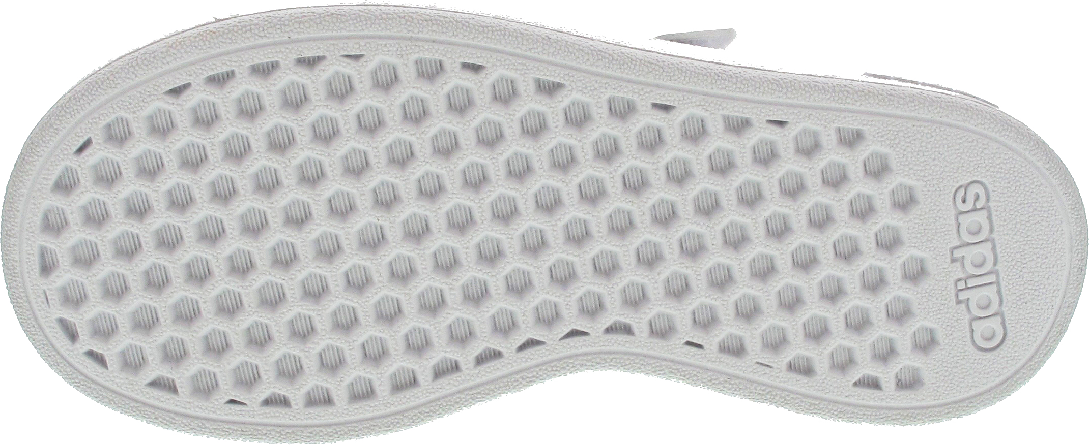 adidas Grand Court 2.0 EL K Sneaker Klett weiß