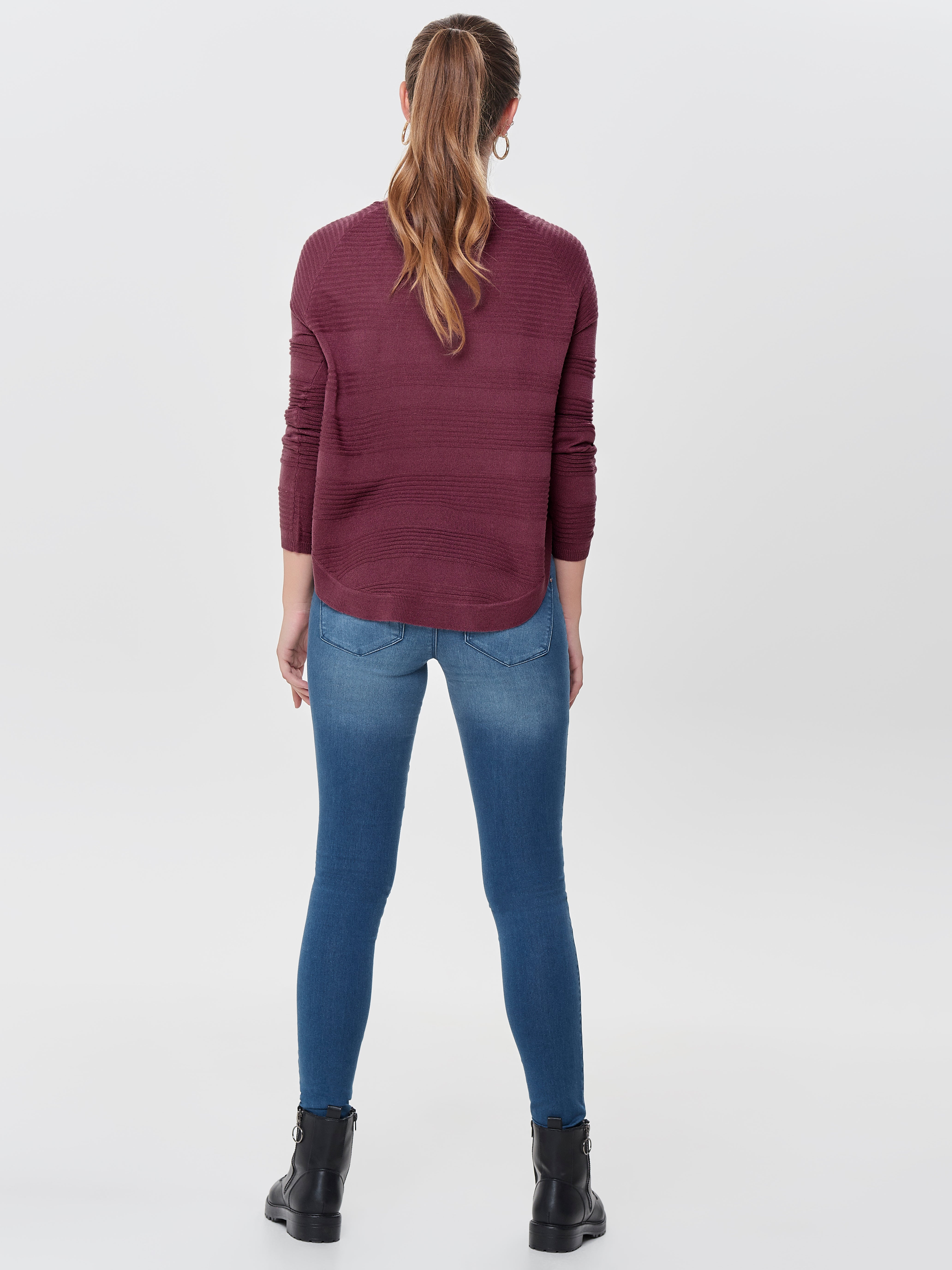 ONLCAVIAR Strickpullover Wild Ginger