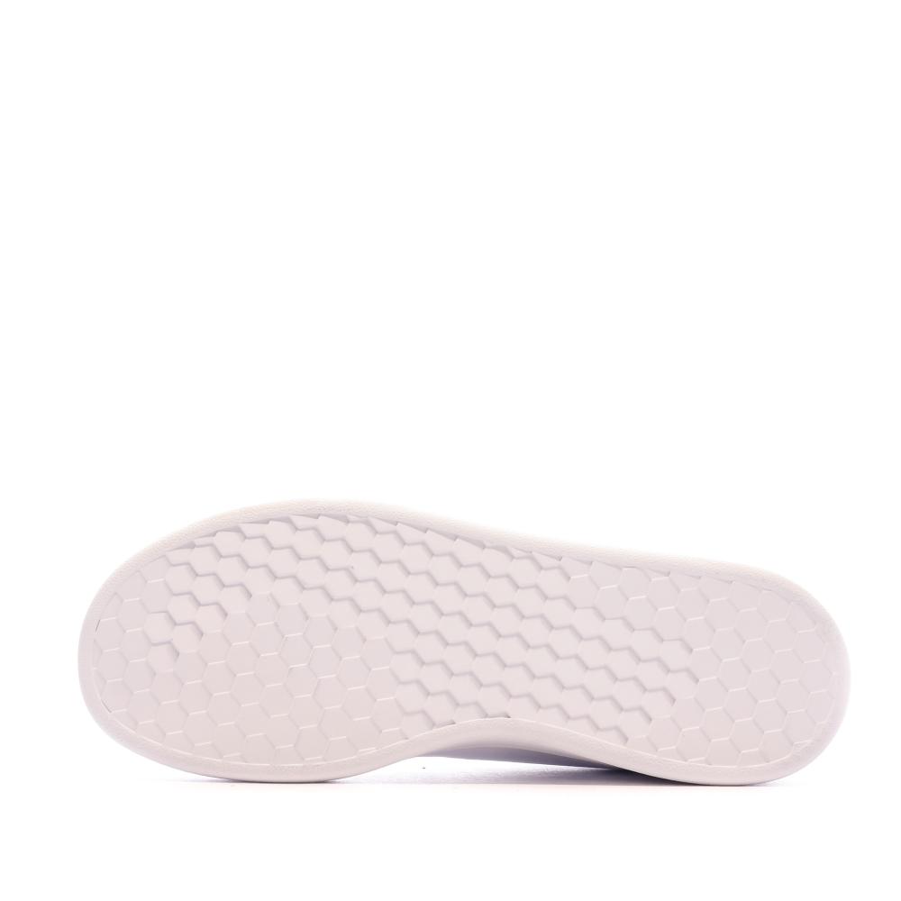 Adidas Baskets Blanches/Zèbre Fille Adidas Advantage K