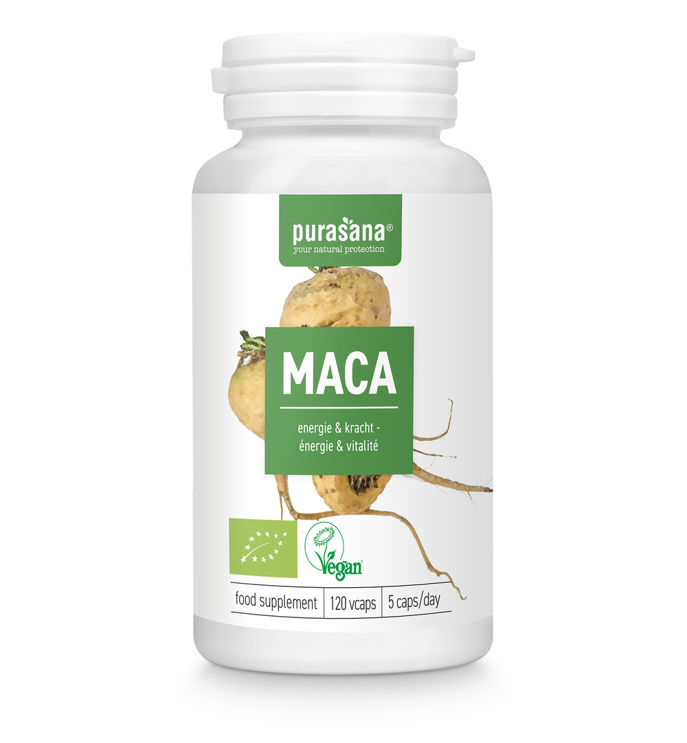 Purasana Maca Vegan Bio (120 vega capsules)