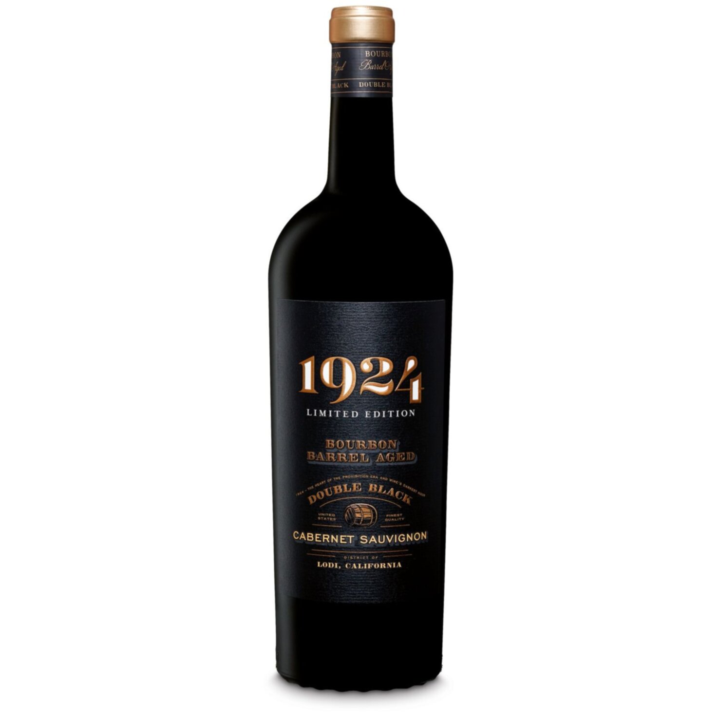Cabernet Sauvignon Limited Edition Bourbon Barrel Aged Double Black 1924 Wines -75cl