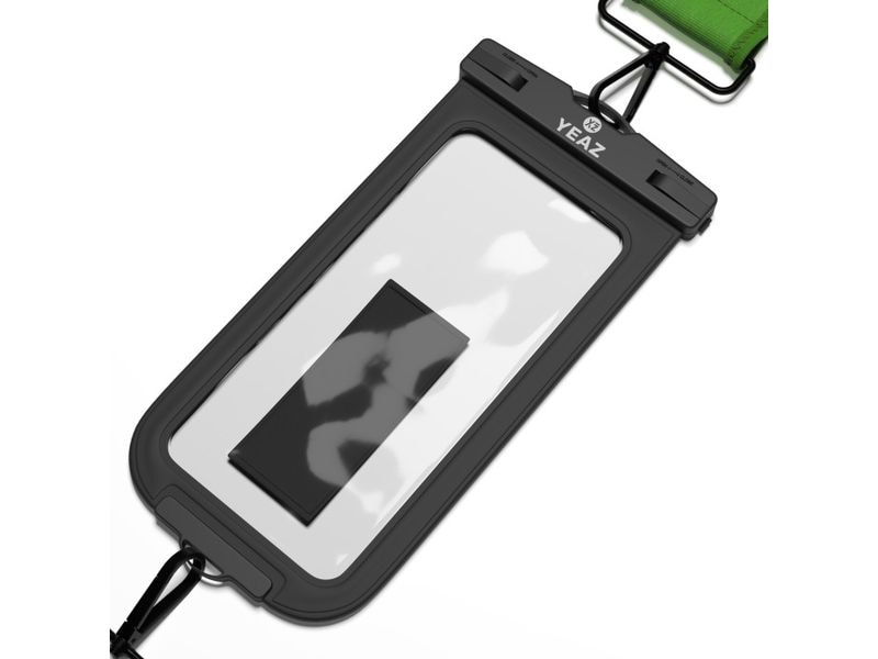 YEAZ Ocean Shot Phone Case Holder Schwarz/Grün Schutzhülle für Mobiltelefone