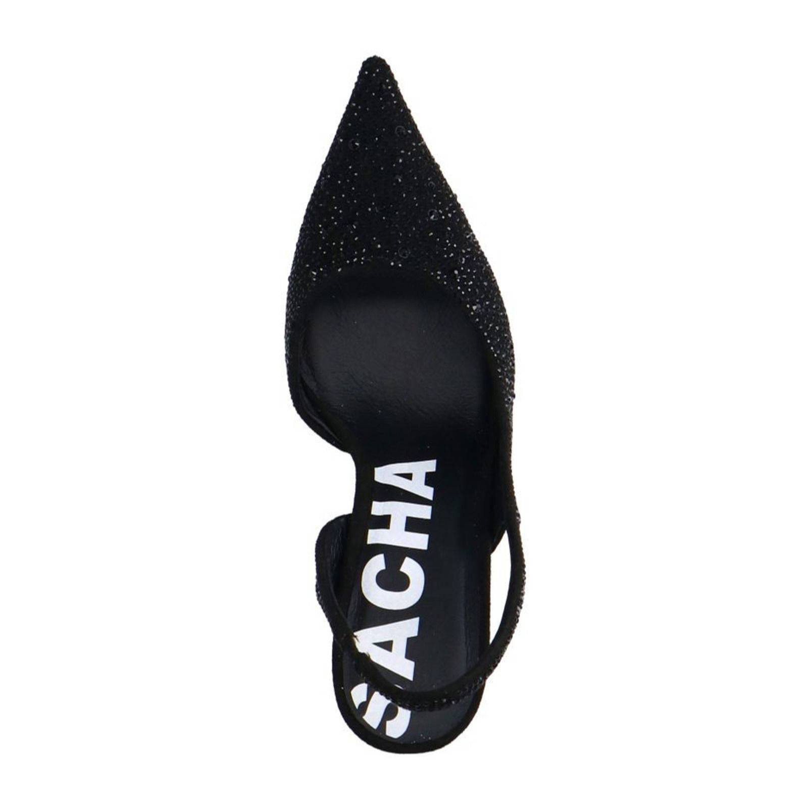 Sacha slingback pumps zwart