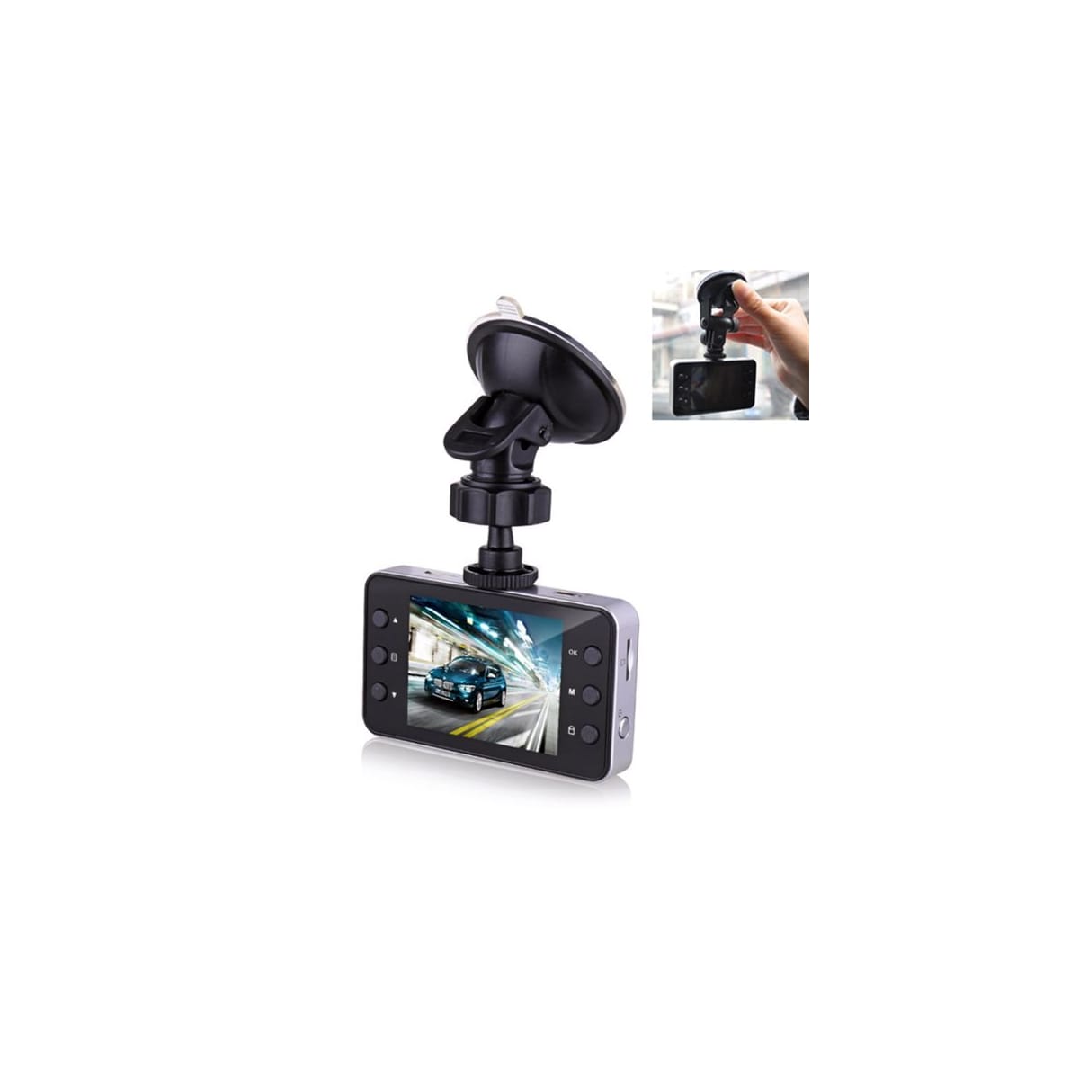 K6000 Bilkamera 2.3 Skjerm Full HD 1080P