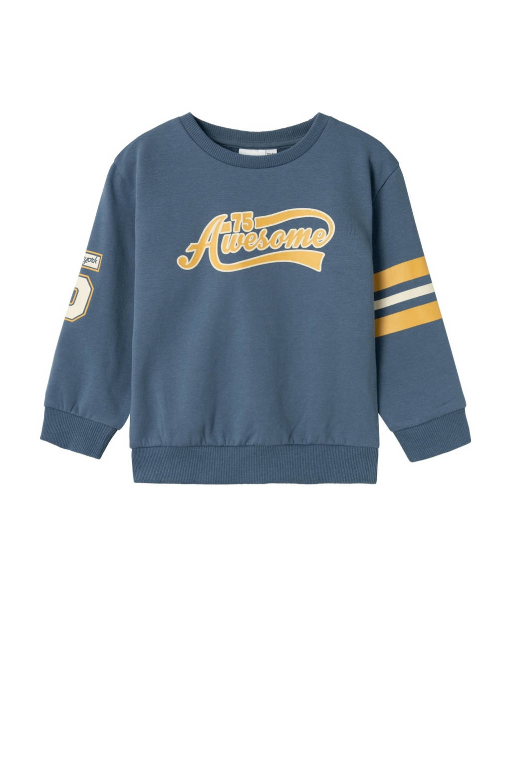 NAME IT sweater grijsblauw