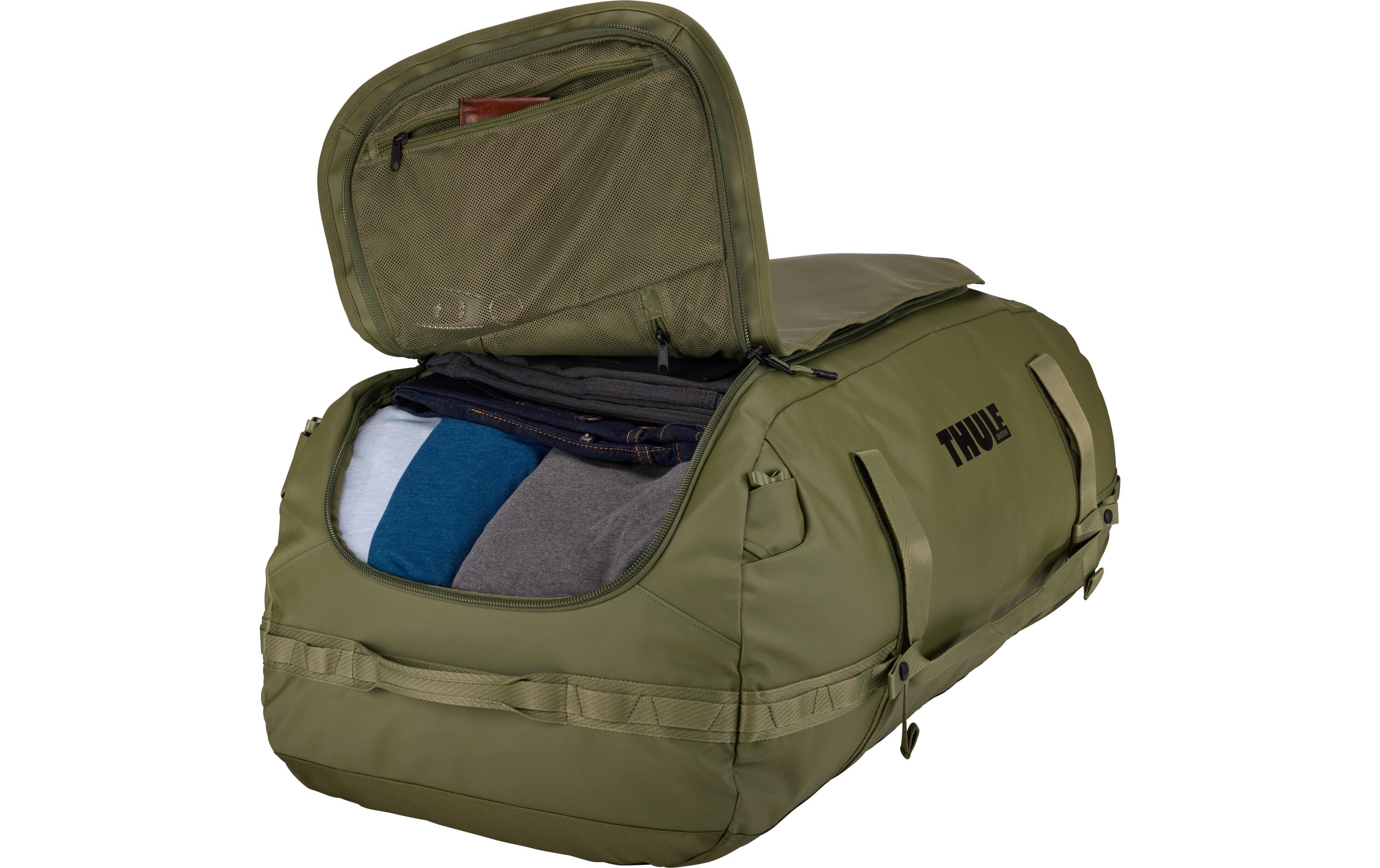 Duffle Bag Chasm 130 l, Olivine<br>Reisetasche und Rucksack in einem