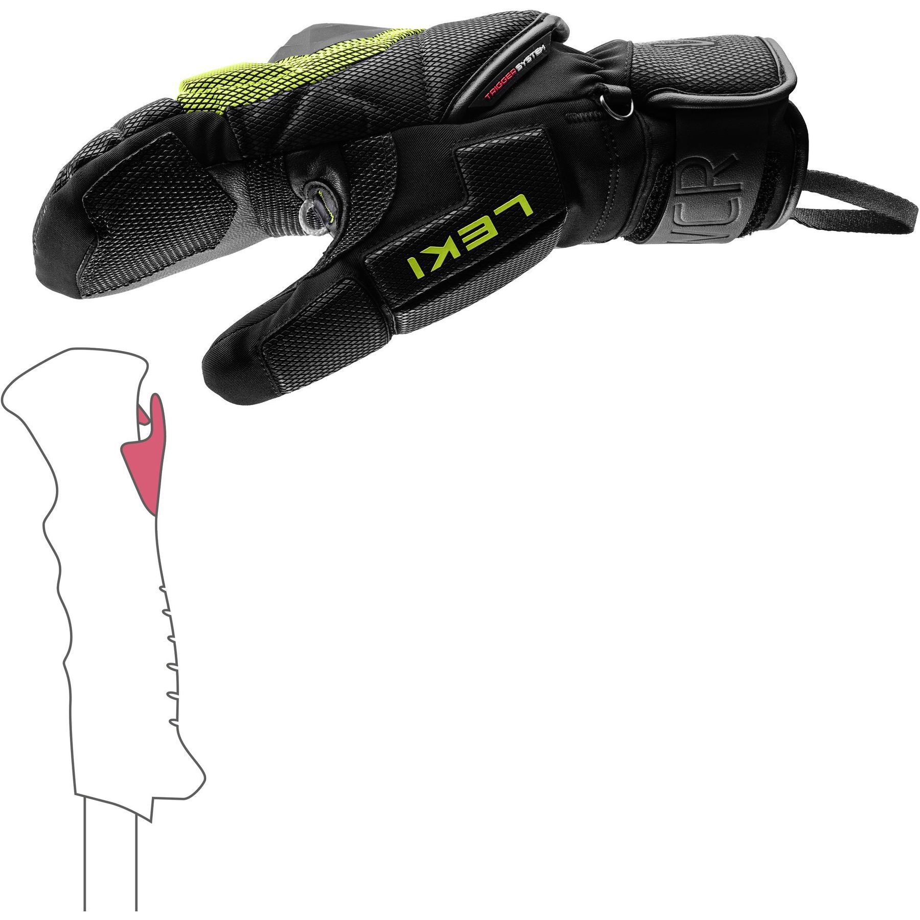 LekiWCR Coach 3D Mitt