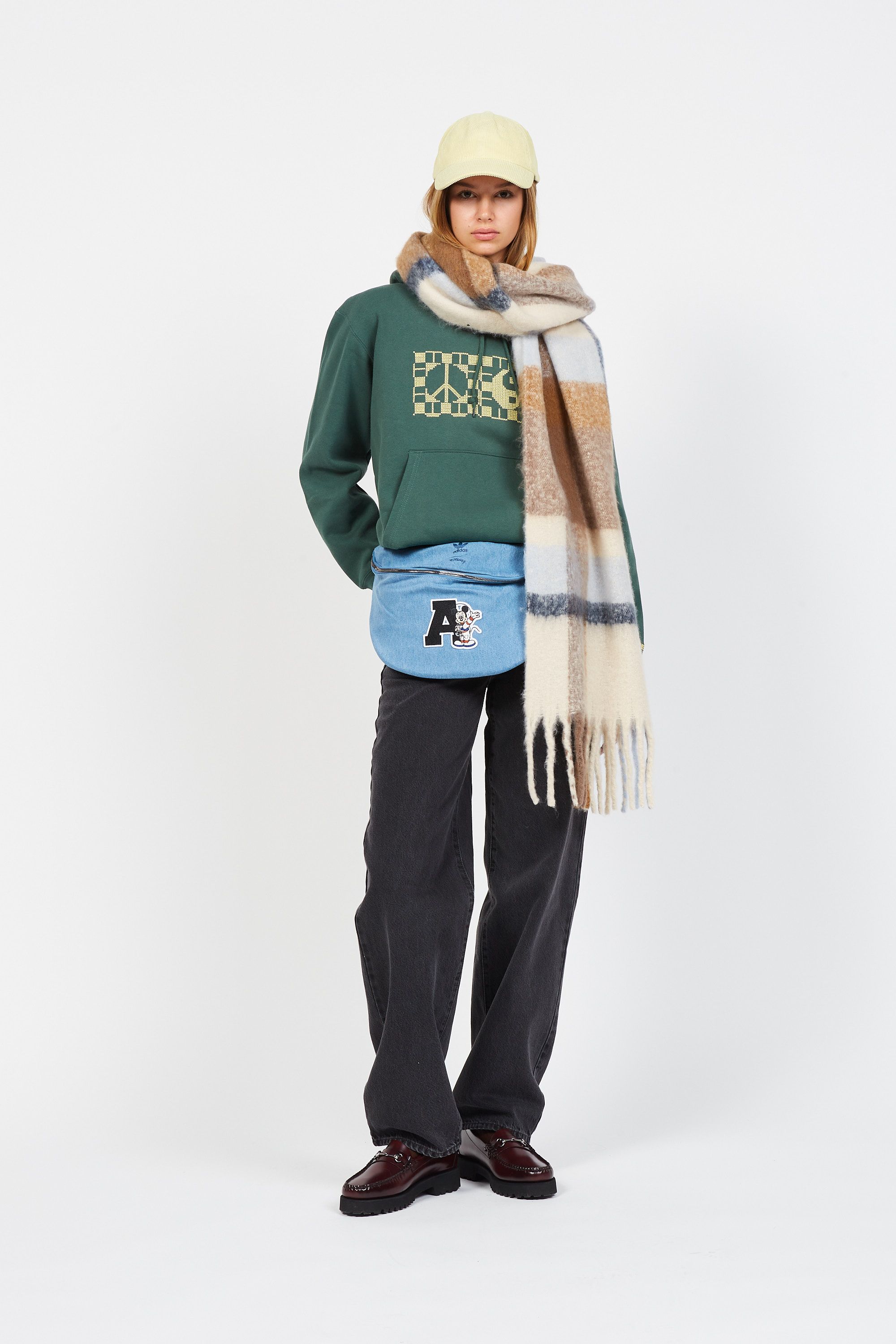 OBEY Hoodie ZEN Vert