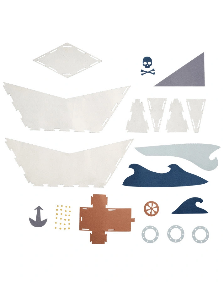 Bastel Set PIRATE SHIP