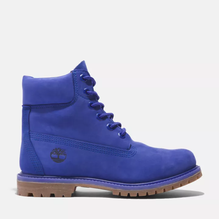 Timberland 50th Edition Premium 6-Inch Boot imperméables pour femme en bleu