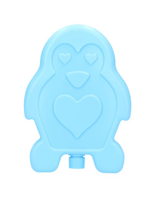 Coolpets Ice Penguin - Koelschijf - Kooi Accessoire - 21x12x4 cm Lichtblauw