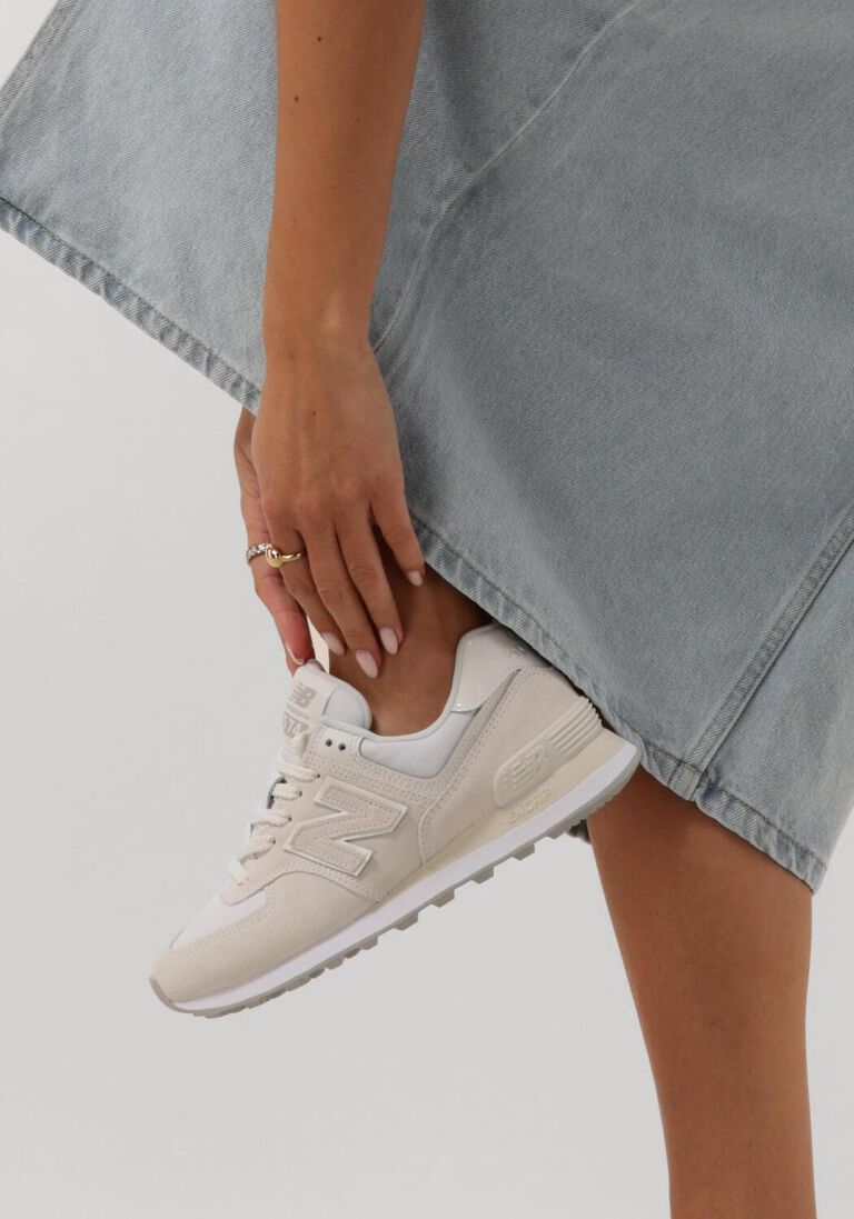 NEW BALANCE beige new balance lage sneakers wl574