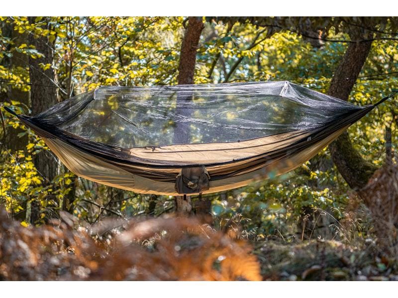 AMAZONAS Hängematte Hammock Moskito-Traveller Thermo XXL Hängematte mit Moskitonetz