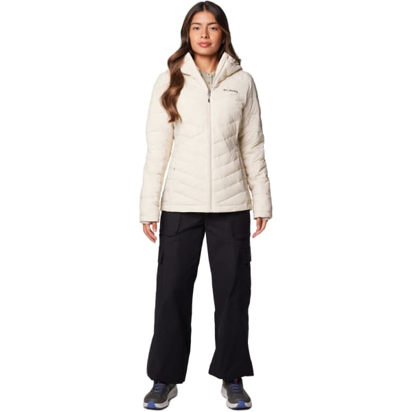 Doudoune randonnée COLUMBIA W JOY PEAK II HOODED JACKET DARK STONE