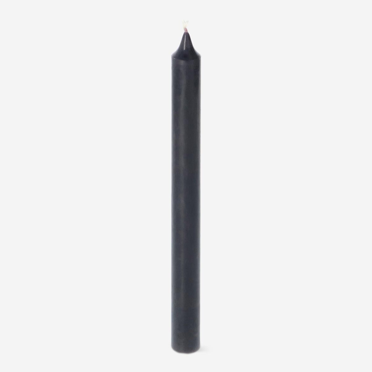 Sort middagslys - 24 cm
