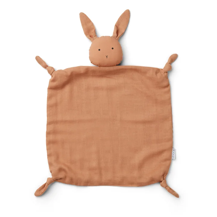 LIEWOOD - Agnete Kuscheltuch, Hase / tuscany rose