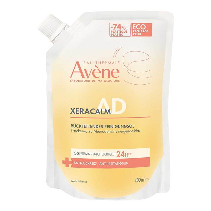 Avene Xeracalm A.D Reinigungsöl Nachfüllpack, 400 ml