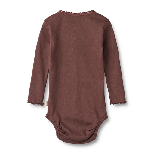 Wheat Lotta Rib Body, Eggplant, 92 cm
