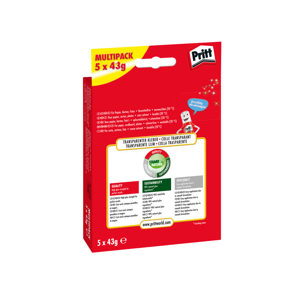 Pritt Plakstift Original5 x 43 gr