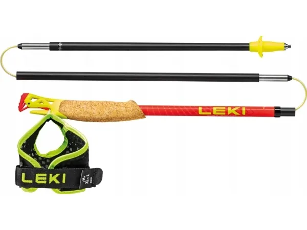 LEKI Ultratr FX.One Superlite, Unisex, Sammenfoldelig, Stiløb, I-type greb, Skum, Carbon (HRC Max)