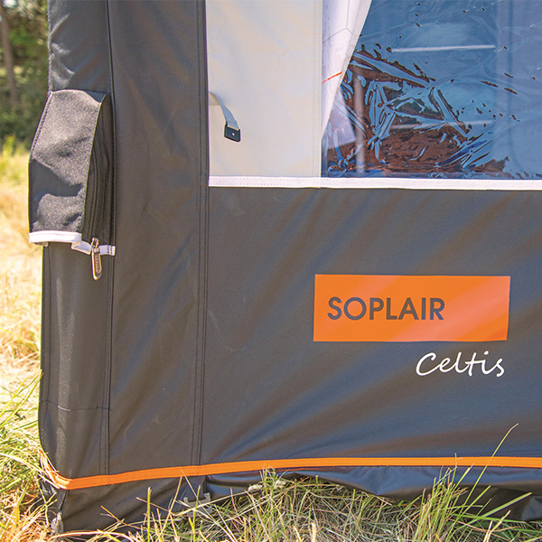 Auvent gonflable camping car Celtis Air 3M30 SOPLAIR